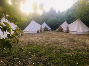 woodland bell tents