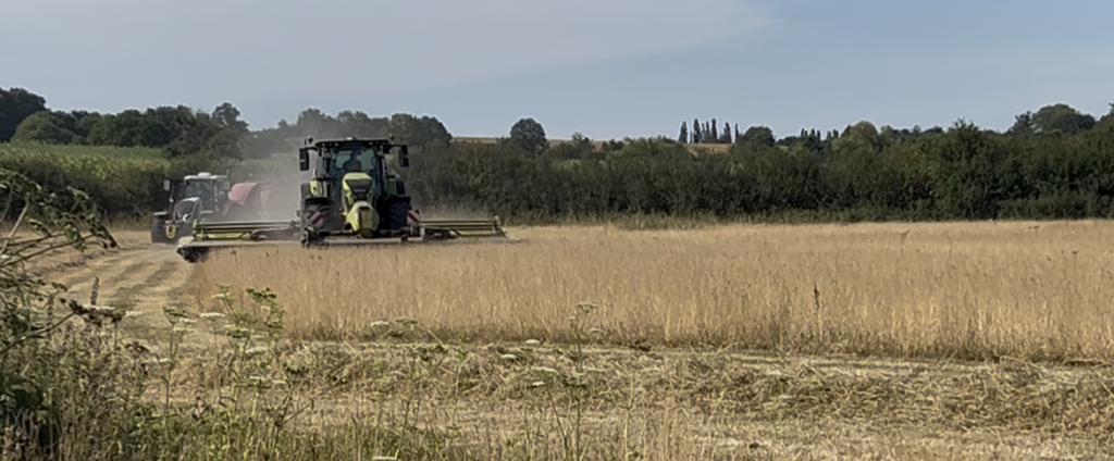 The fields have to be maintained and cut, often more than once a year, this is included in the wedding venue hire cost